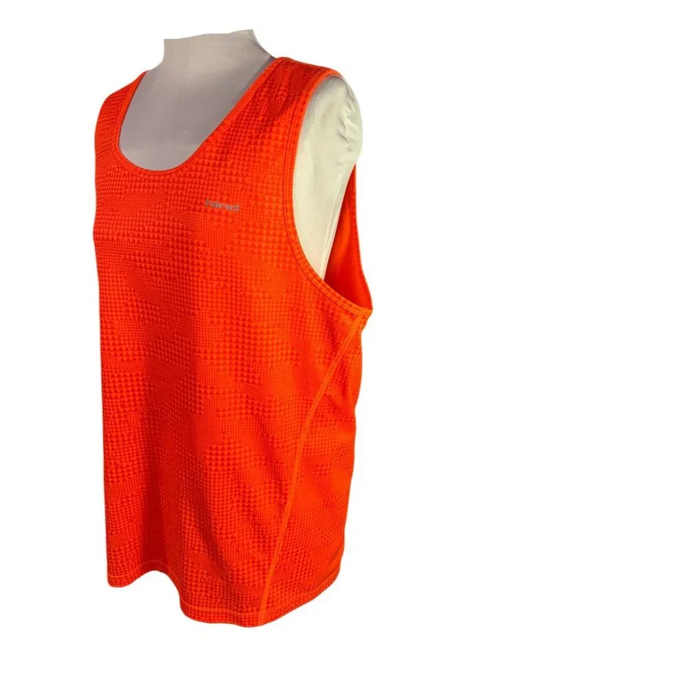 Hind Womens Sleeveless Orange Hydra Performance Tank Top Lightweight Activewear - Picture 9 of 12